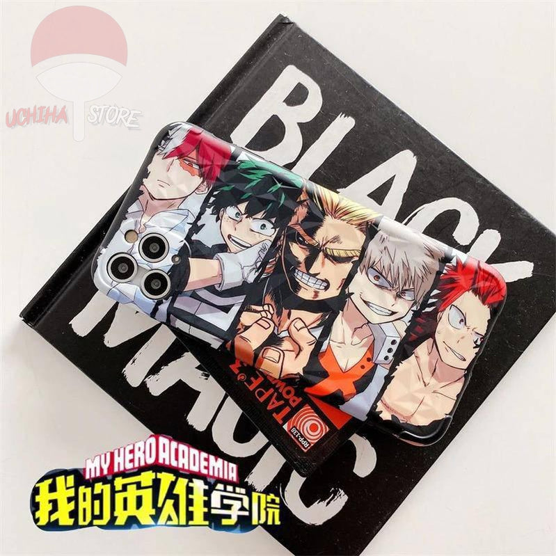 My Hero Academia Cast iPhone Case - uchihasstores