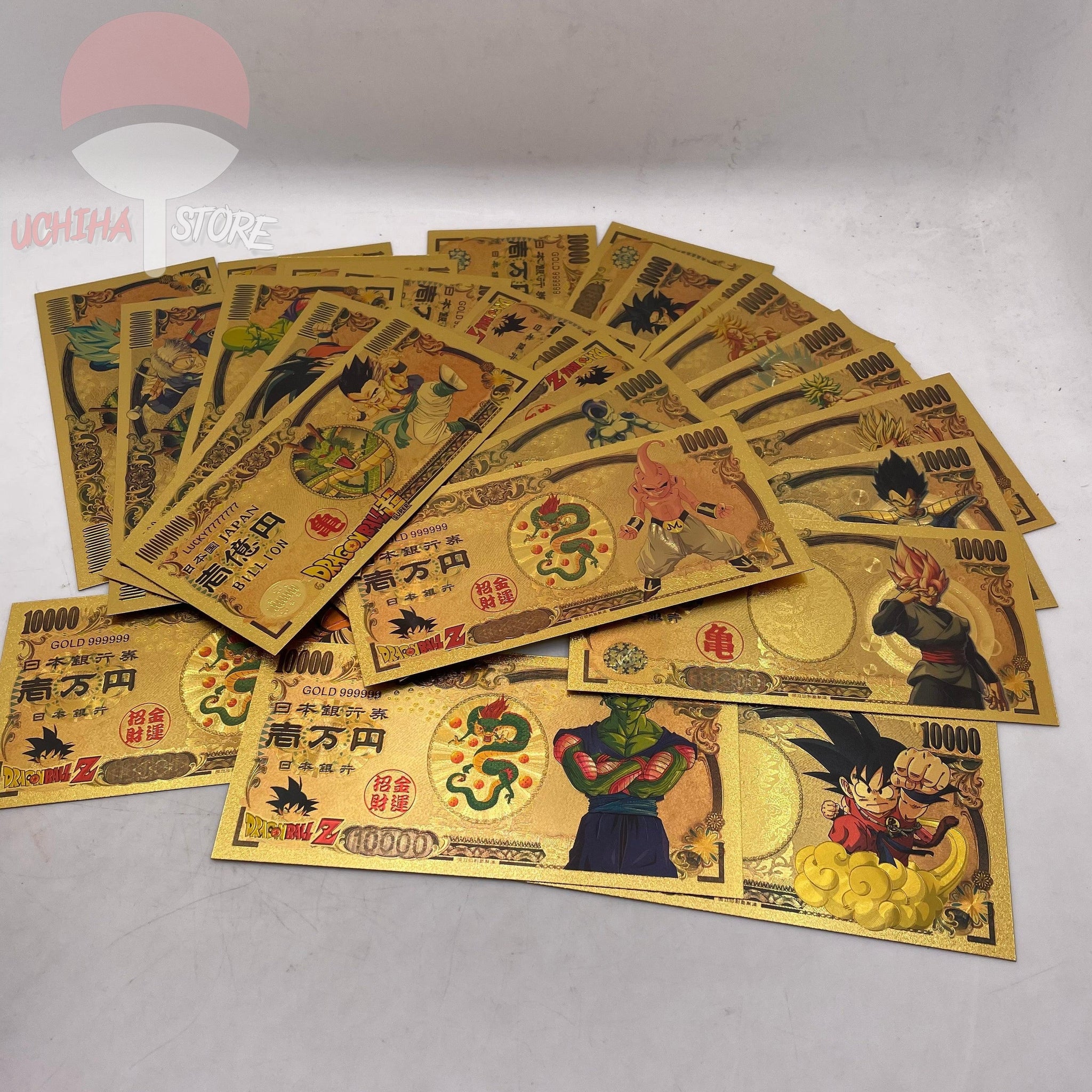 Dragon Ball Gold plastic Banknote