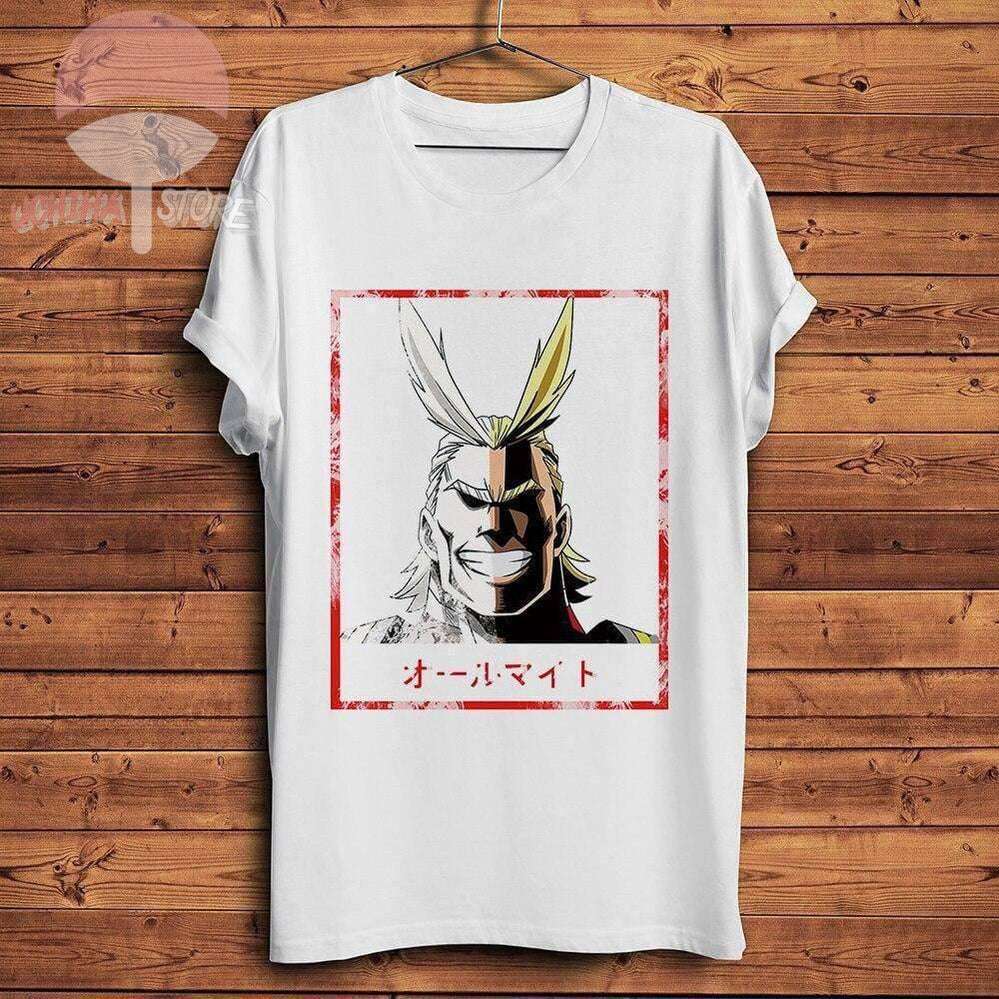All Might Half Colored T-shirt