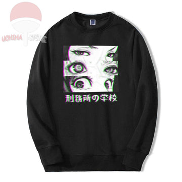 Anime Sad Eyes Sweatshirt