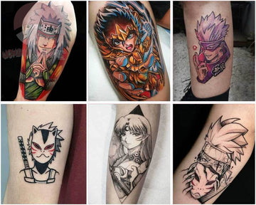 Anime Temporary Tattoo