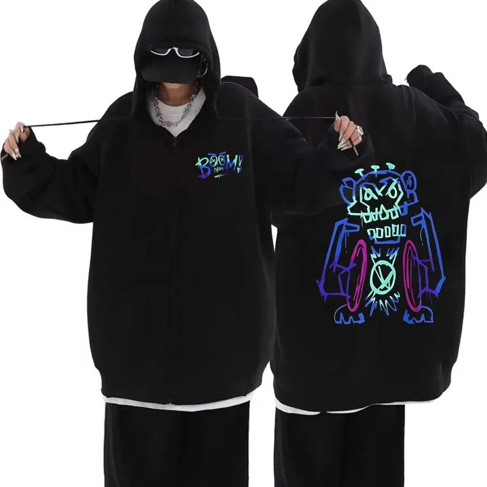 Arcane Jinx Graffiti Hoodie