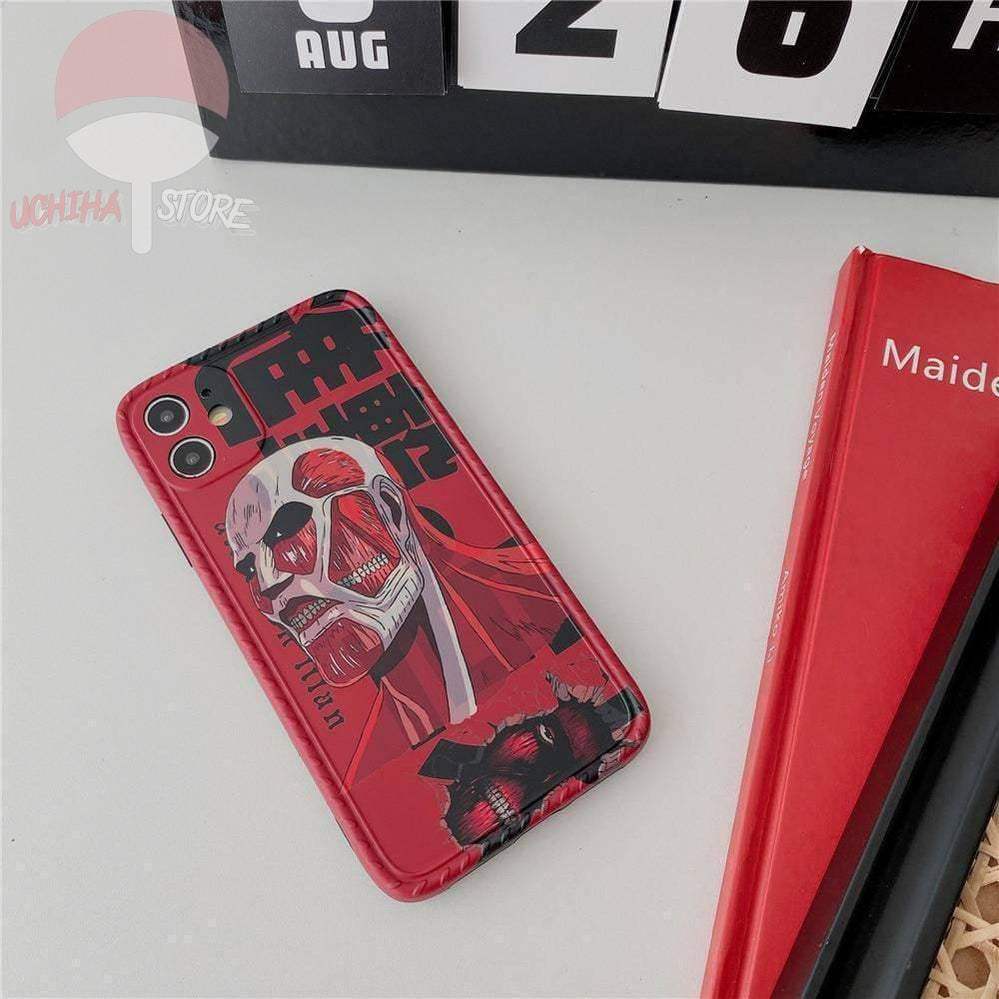Attack on titan Colossal Titan iPhone Case