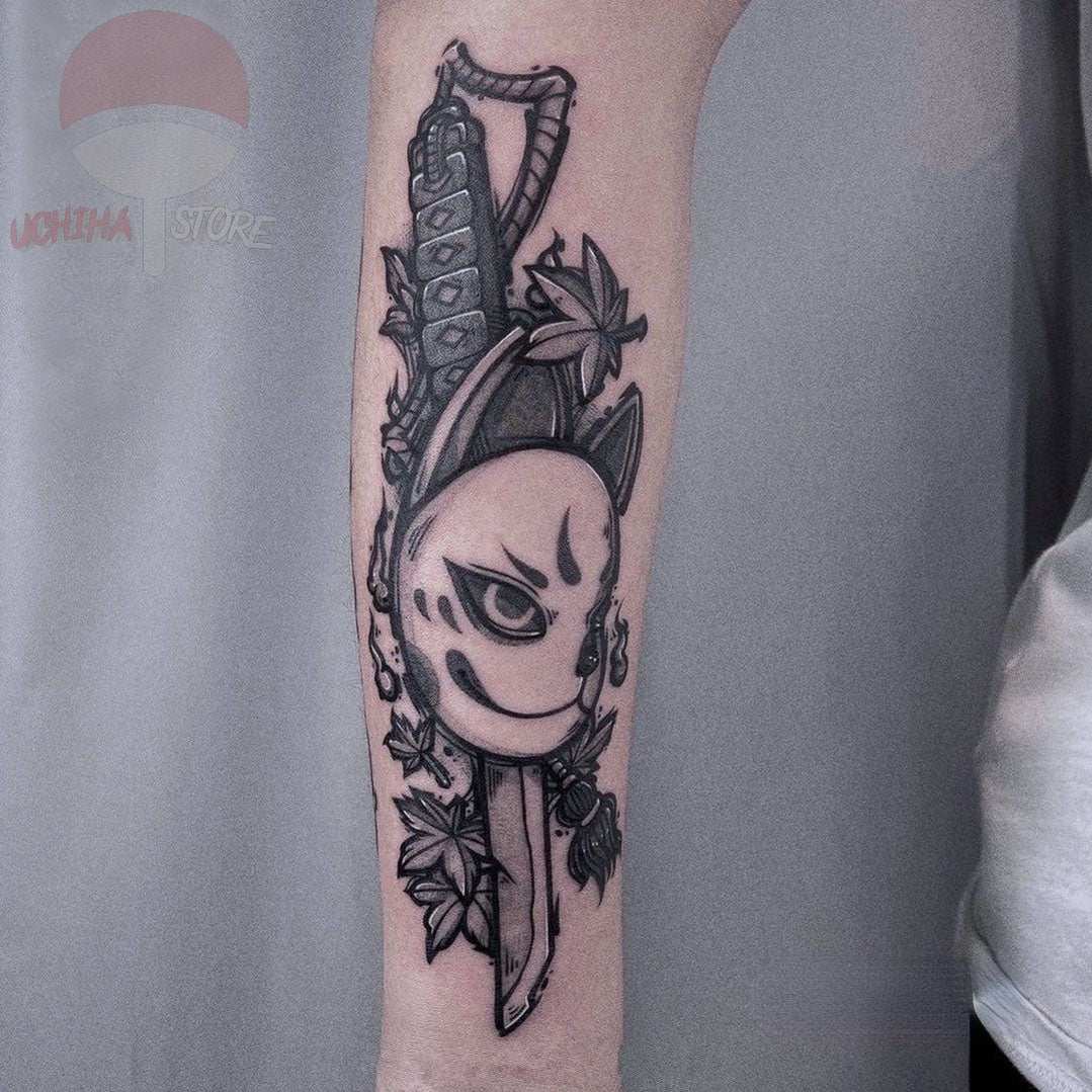 Demon Slayer Tanjirou Samurai Temporary Tattoo