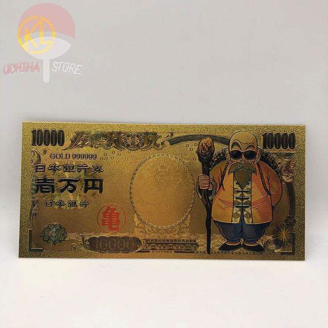 Dragon Ball Gold plastic Banknote