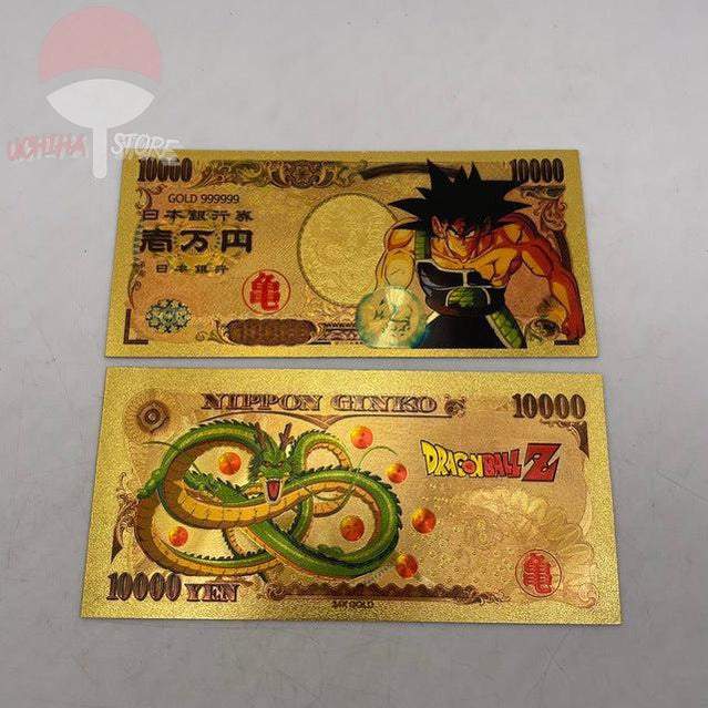 Dragon Ball Gold plastic Banknote