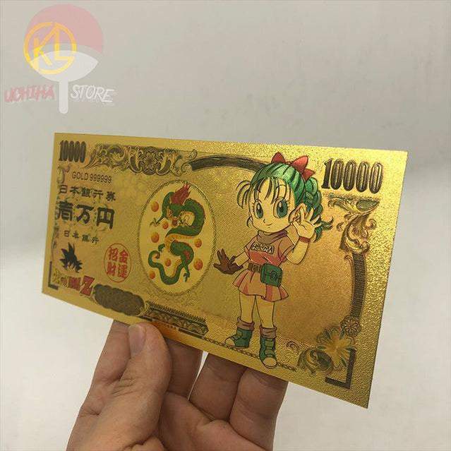 Dragon Ball Gold plastic Banknote