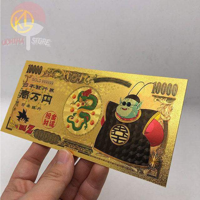 Dragon Ball Gold plastic Banknote
