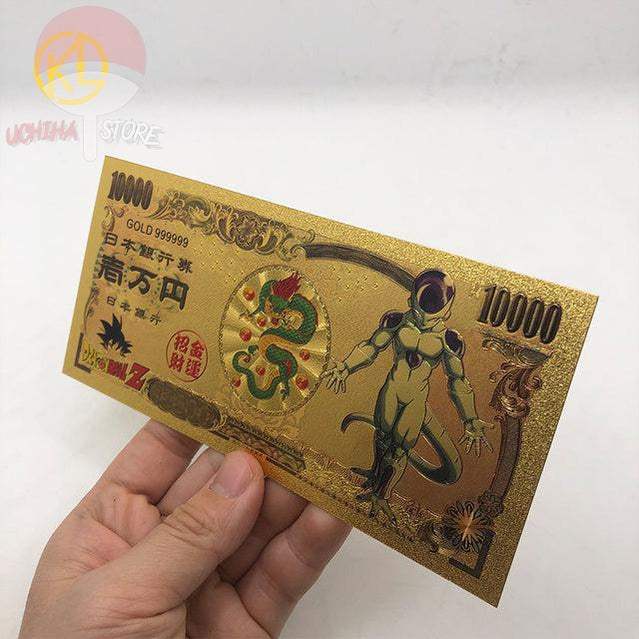 Dragon Ball Gold plastic Banknote