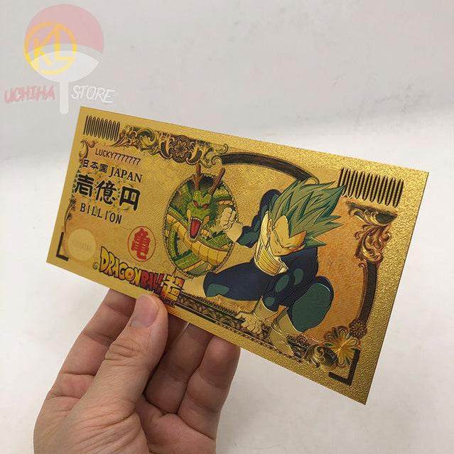 Dragon Ball Gold plastic Banknote