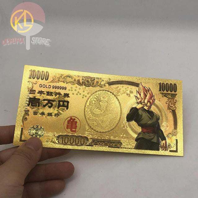 Dragon Ball Gold plastic Banknote