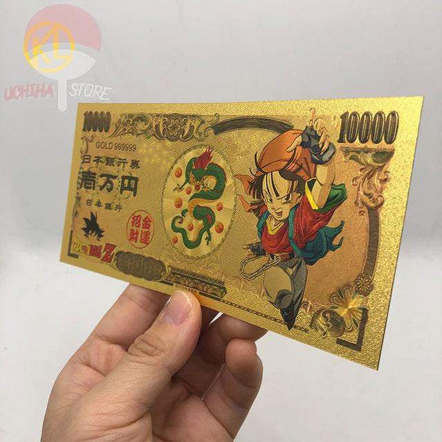 Dragon Ball Gold plastic Banknote