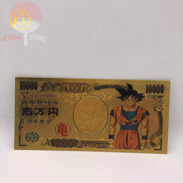 Dragon Ball Gold plastic Banknote