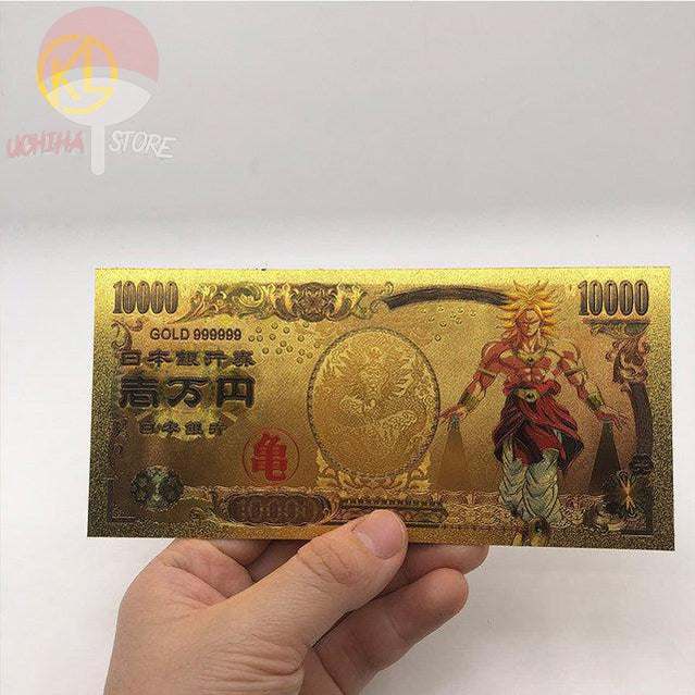 Dragon Ball Gold plastic Banknote