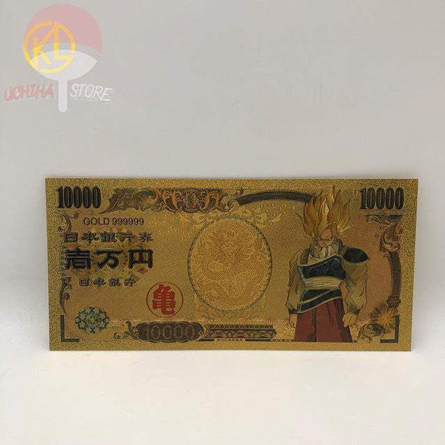 Dragon Ball Gold plastic Banknote