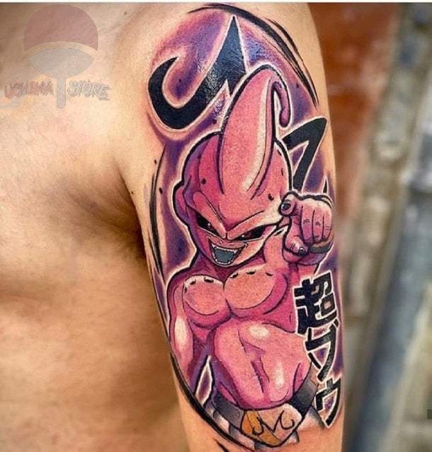 Dragon Ball, Jujutsu kaisen, Naruto Temporary Tattoos