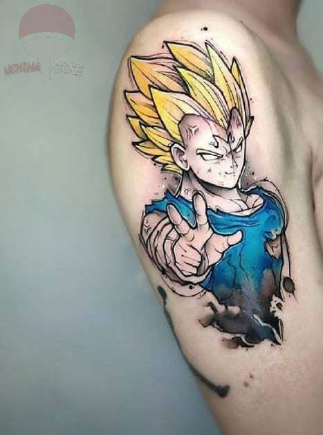 Dragon Ball, Jujutsu kaisen, Naruto Temporary Tattoos