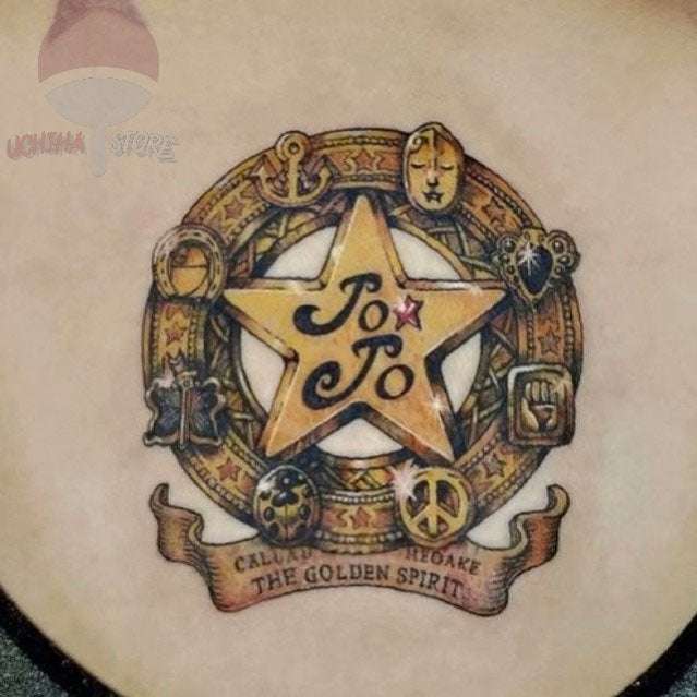 Dragon Ball, Jujutsu kaisen, Naruto Temporary Tattoos