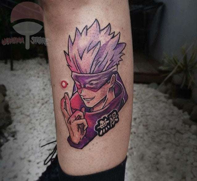 Dragon Ball, Jujutsu kaisen, Naruto Temporary Tattoos