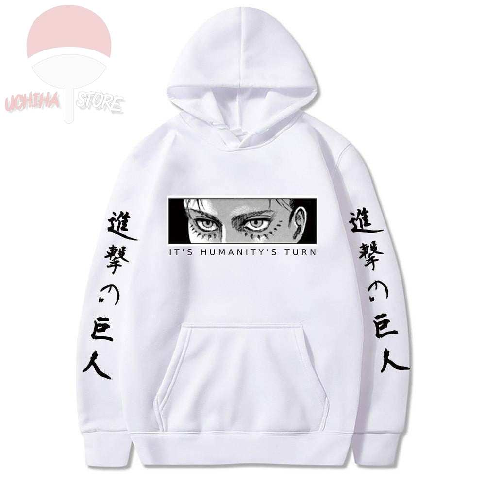 Eren Humanity Attack On Titan Hoodie