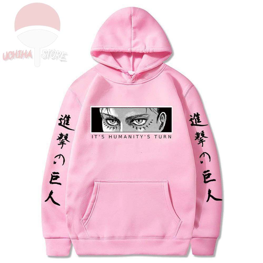 Eren Humanity Attack On Titan Hoodie