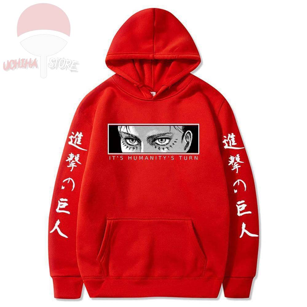 Eren Humanity Attack On Titan Hoodie