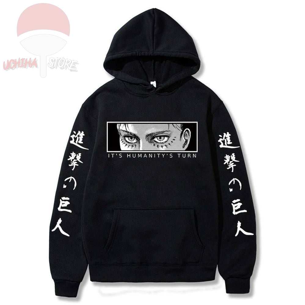 Eren Humanity Attack On Titan Hoodie