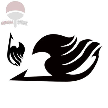 Fairy tail black temporary tattoo