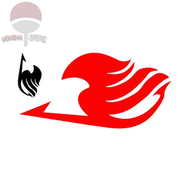 Fairy tail red temporary tattoo