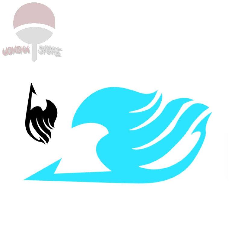 Fairy tail sky blue temporary tattoo