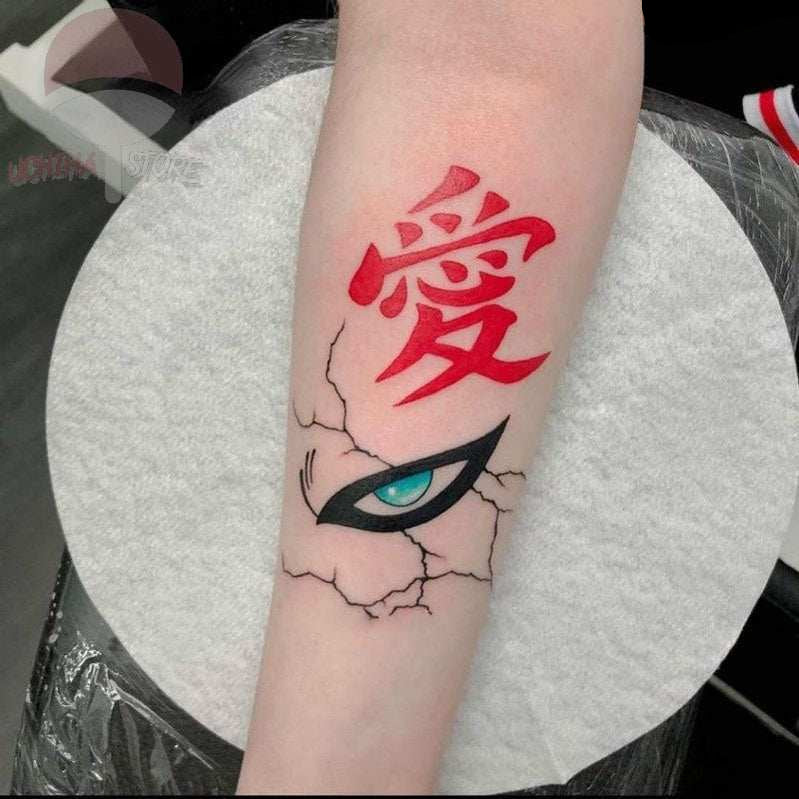Gaara Eye Temporary Tattoo