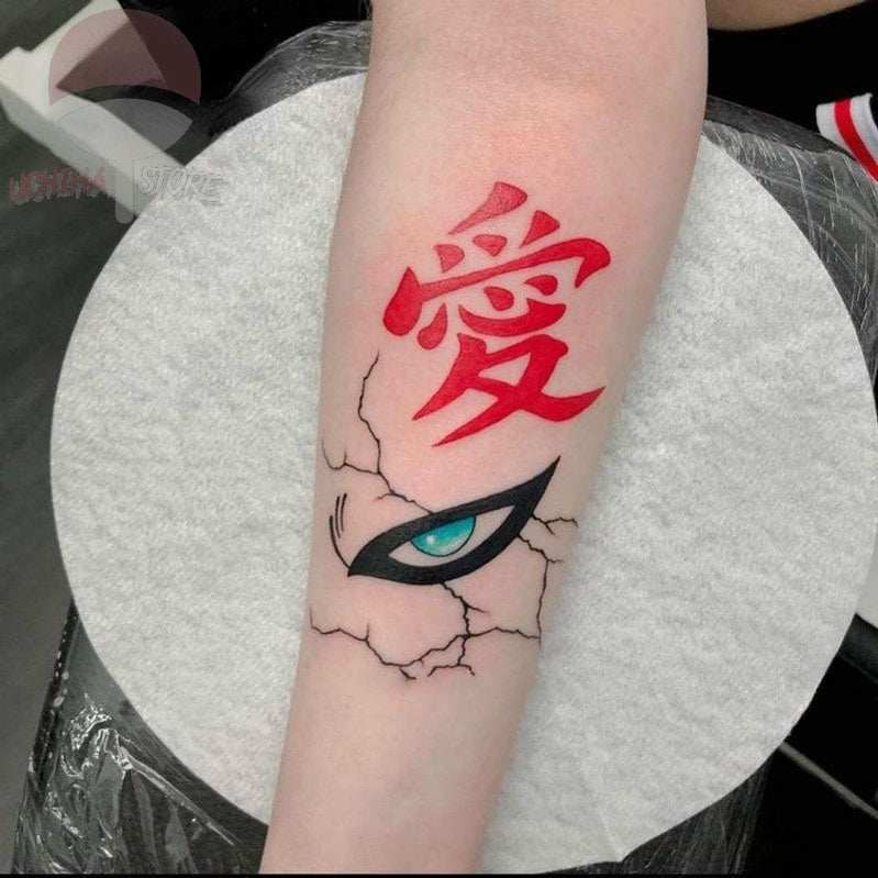 Gaara Eye Temporary Tattoo