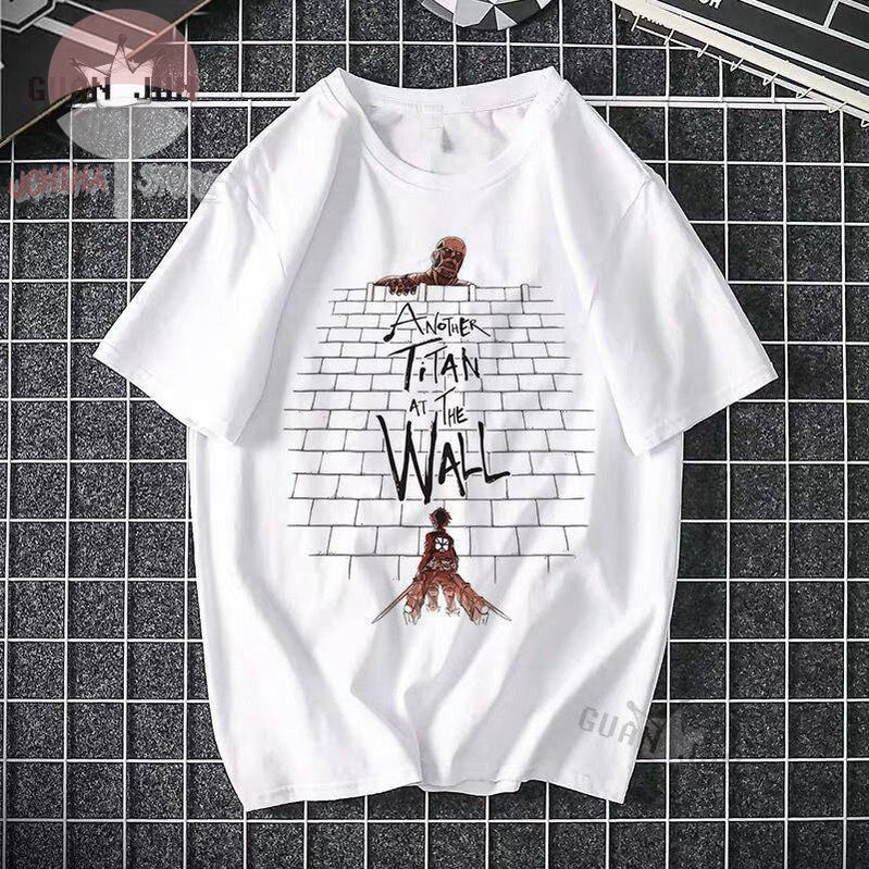 Attack On Titan On The Wall T-shirt - uchihasstores