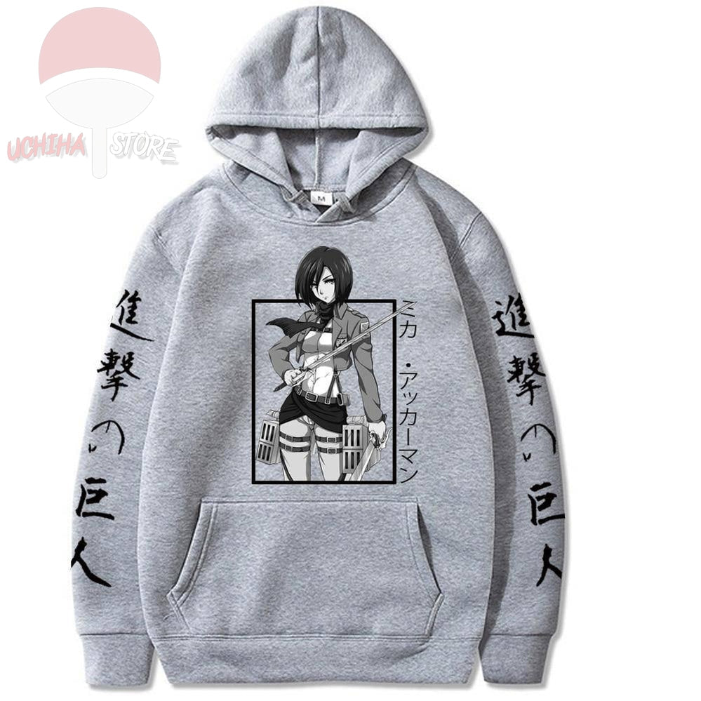 Mikasa Attack on Titan Hoodie - uchihasstores