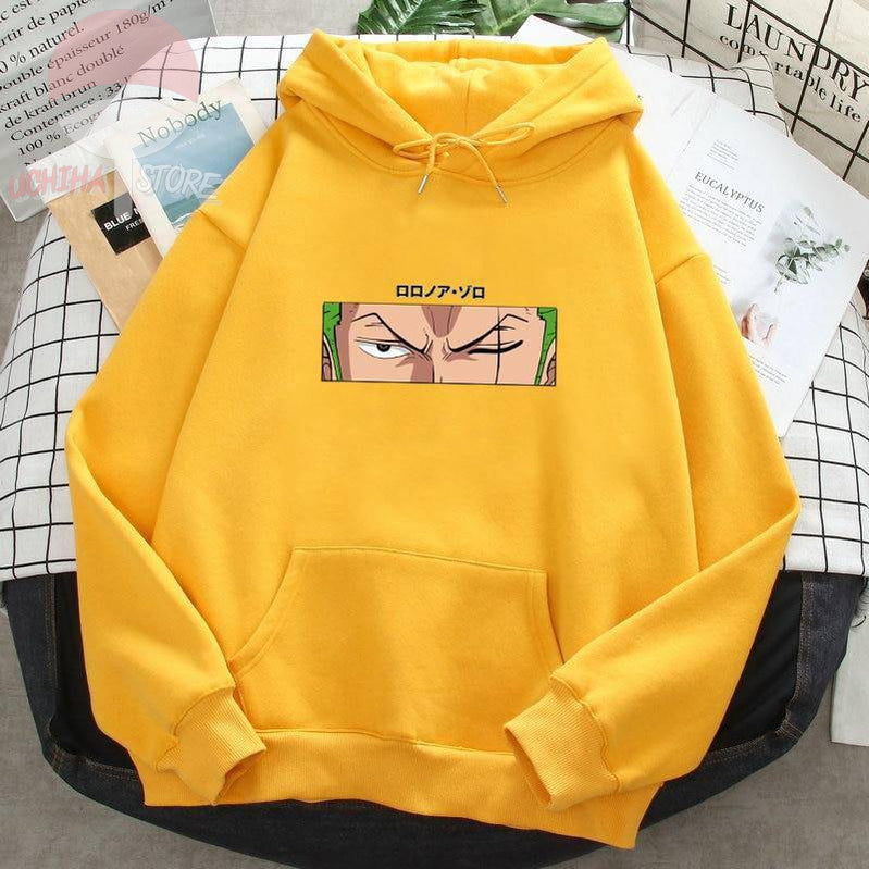 Zoro Close-Up Hoodie - uchihasstores