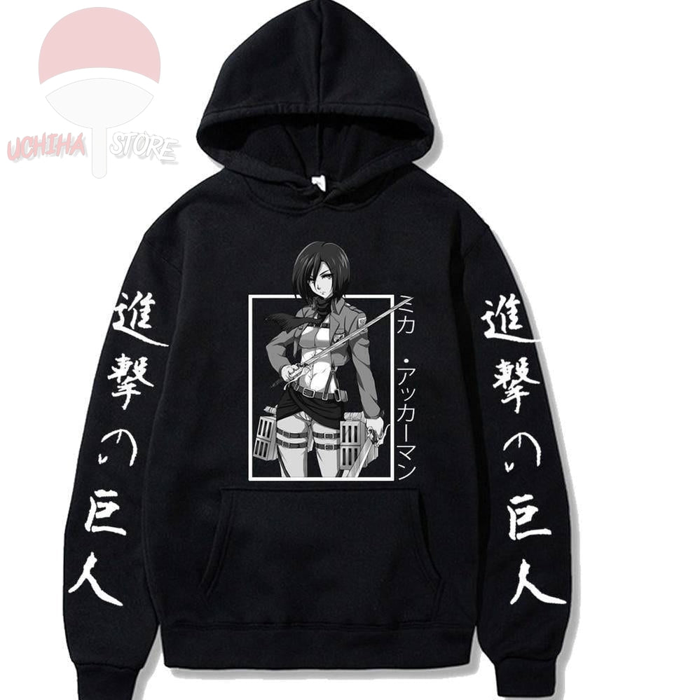 Mikasa Attack on Titan Hoodie - uchihasstores