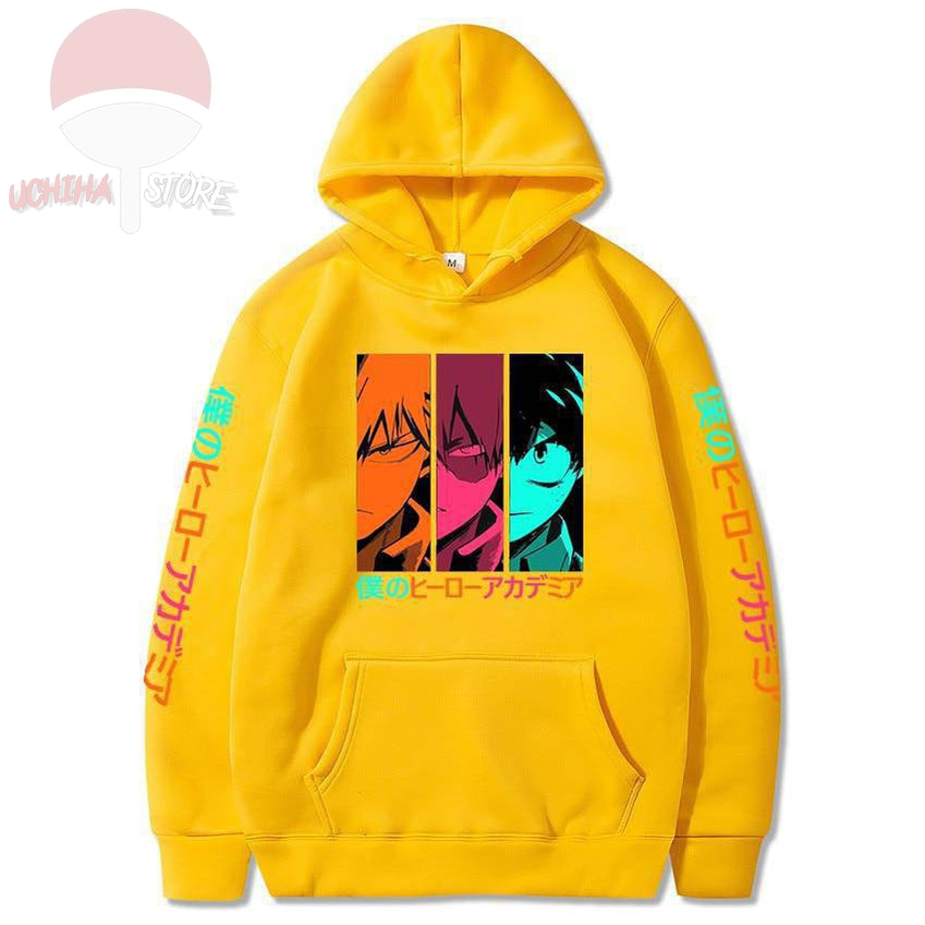 Trio 2 My Hero Academia Hoodie - uchihasstores