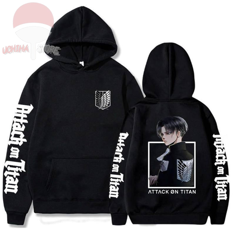 Levi Attack on Titan Hoodie - uchihasstores