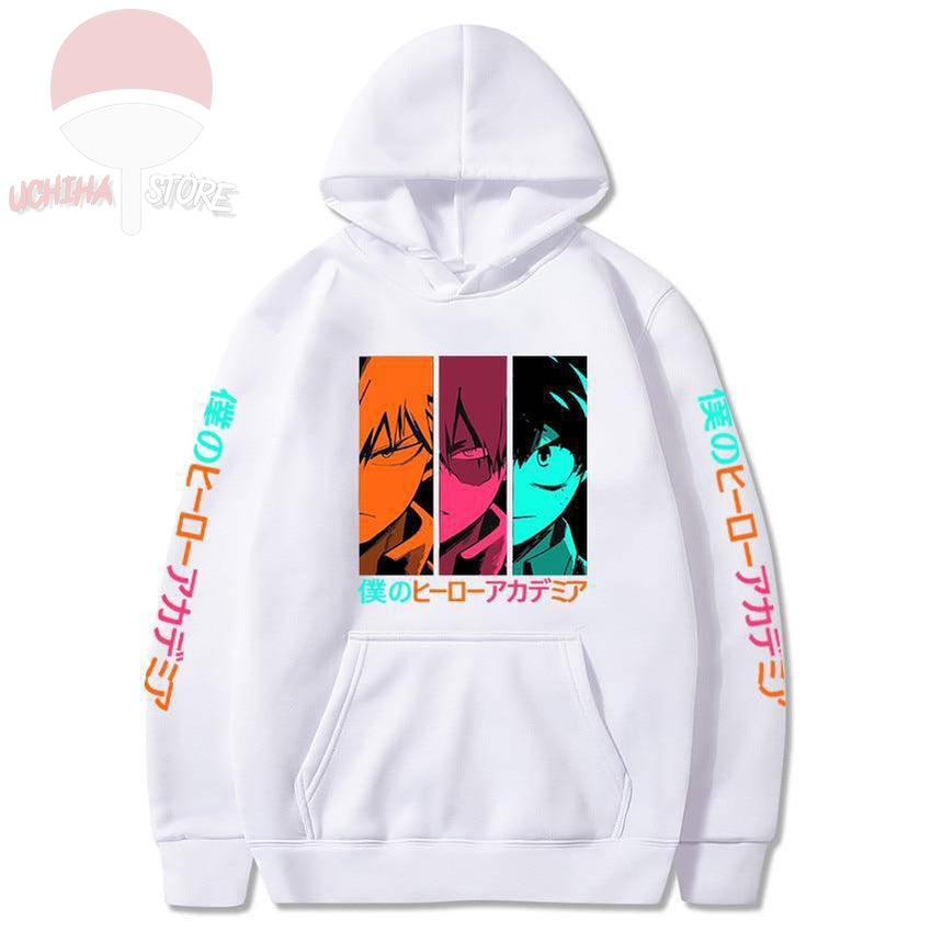 Trio 2 My Hero Academia Hoodie - uchihasstores