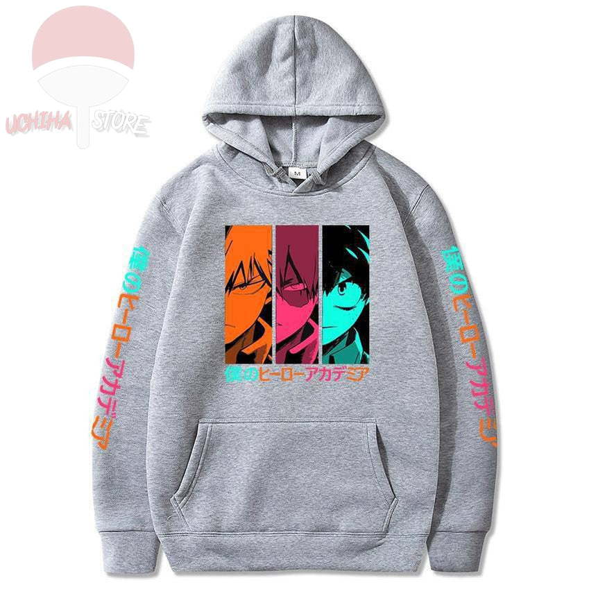 Trio 2 My Hero Academia Hoodie - uchihasstores