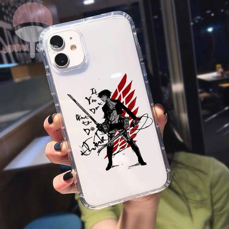 Levi Case For iPhone - Uchiha Store