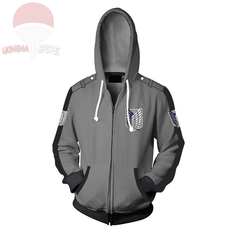 Anime Attack On Titan Hoodie Cosplay - uchihasstores