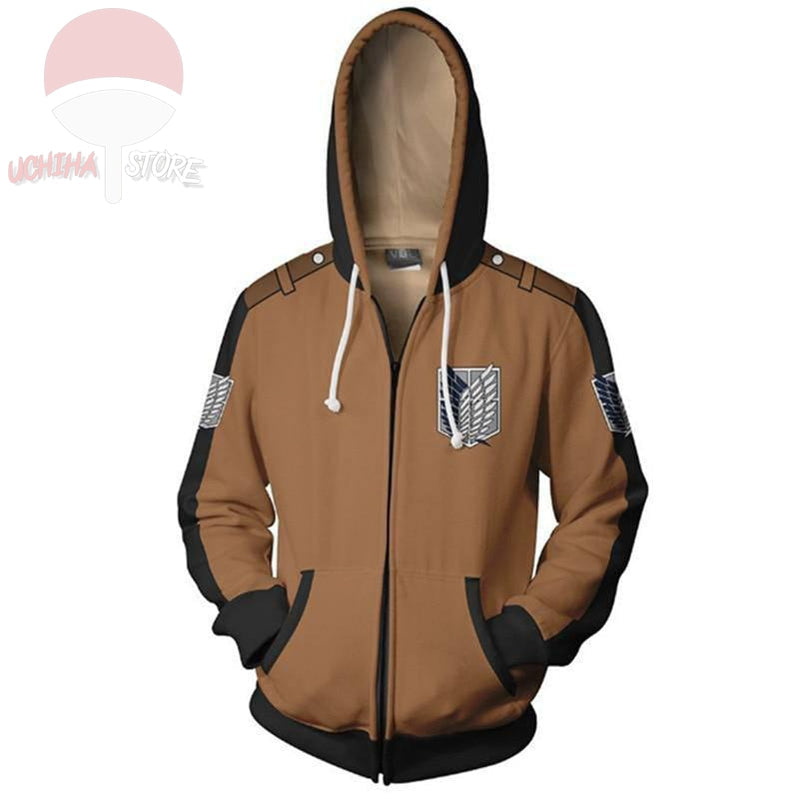 Anime Attack On Titan Hoodie Cosplay - uchihasstores