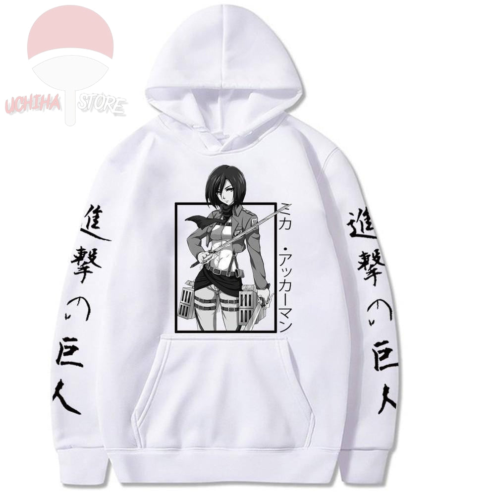 Mikasa Attack on Titan Hoodie - uchihasstores