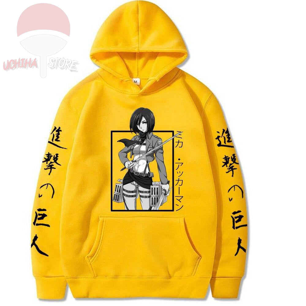 Mikasa Attack on Titan Hoodie - uchihasstores