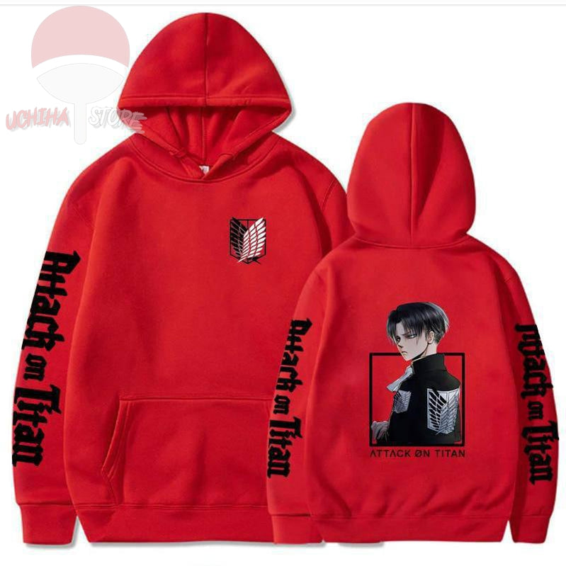 Levi Attack on Titan Hoodie - uchihasstores