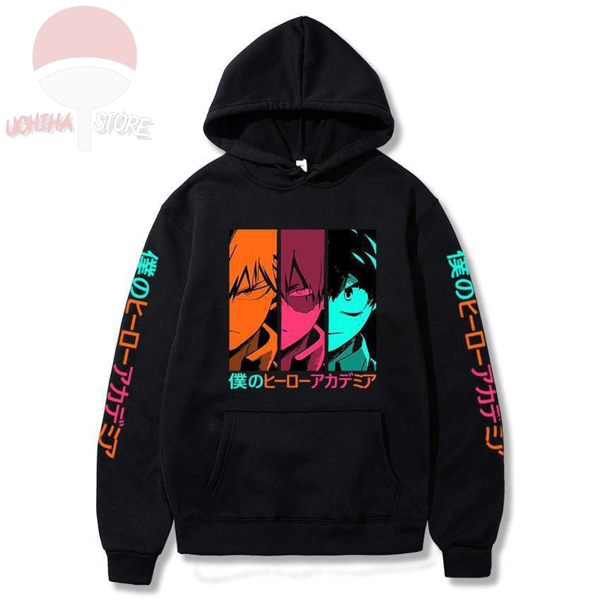 Trio 2 My Hero Academia Hoodie - uchihasstores