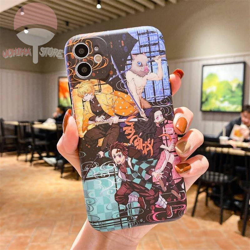 Demon Slayer Cast iPhone Case - uchihasstores