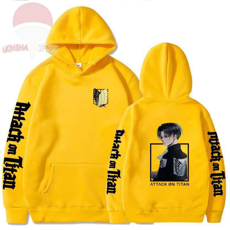 Levi Attack on Titan Hoodie - uchihasstores