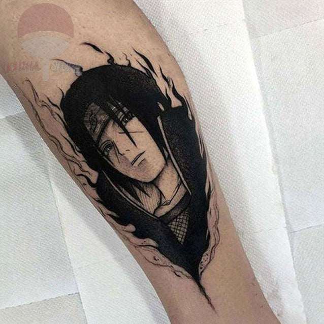 Itachi Temporary Tattoo